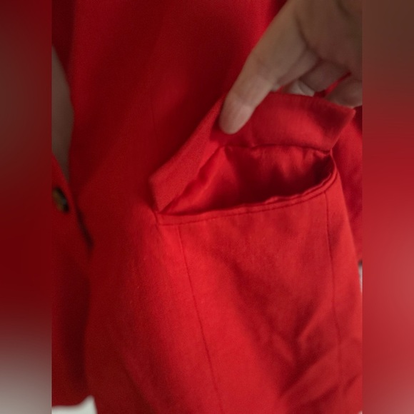 Dalia linen cotton blazer - Picture 4 of 16